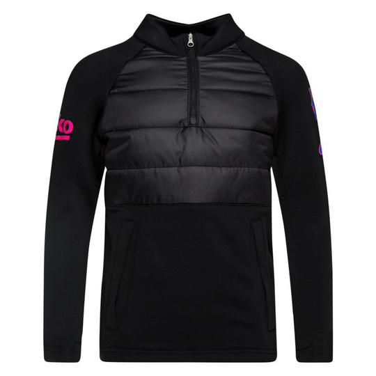 Barcelona Harjoituspaita Therma-FIT Academy Pro Drill Winter Warrior - Musta/Pinkki/Sininen Lapset
