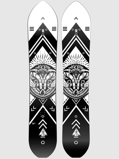Vimana Vega Heka 156 Snowboard valkoinen