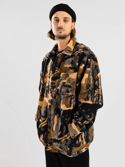 Monet Skateboards Tricks Poler Fleece Shirt vihreä