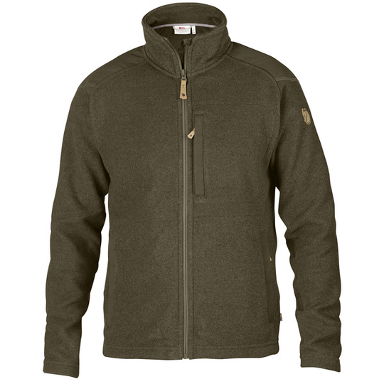 Fjällräven Buck Fleece M - Dark Olive - Miehet - L