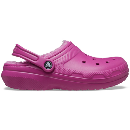Crocs Classic Lined Clog - Fuchsia Fun - Unisex - M4
