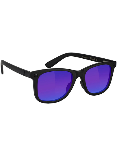 Glassy Mikemo Premium Polarized Blackout Sunglasses musta