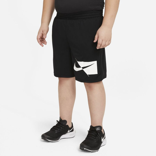 Nike Shortsit Dri-FIT - Musta/Valkoinen Plus Size Lapset
