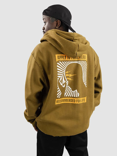 Volcom Extends Zip Hoodie ruskea