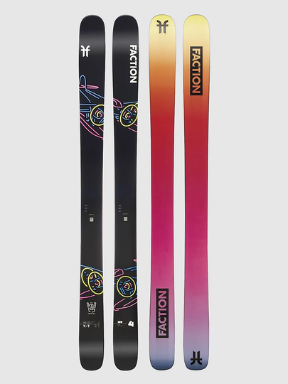 Faction Prodigy 4 116mm 191 2023 Skis musta