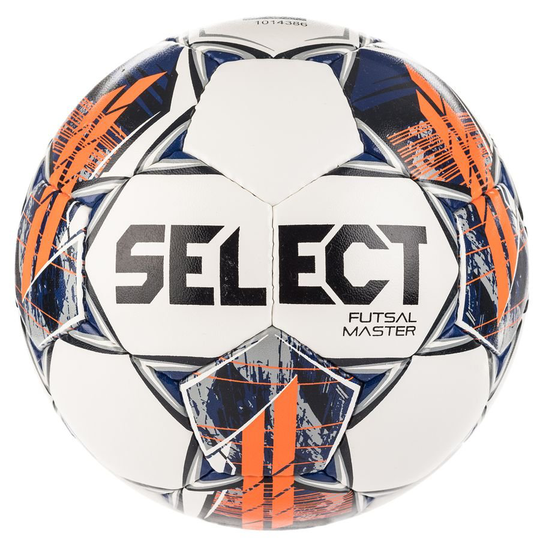 Select Jalkapallo Futsal Master Grain V22 - Valkoinen/Oranssi