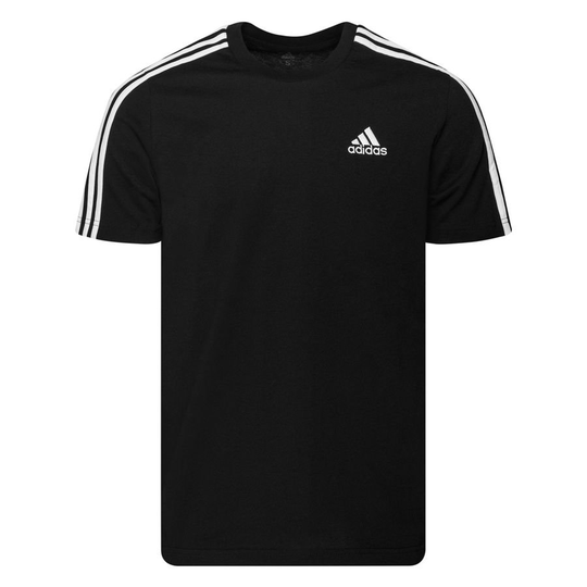 adidas T-paita 3-Stripes - Musta/Valkoinen