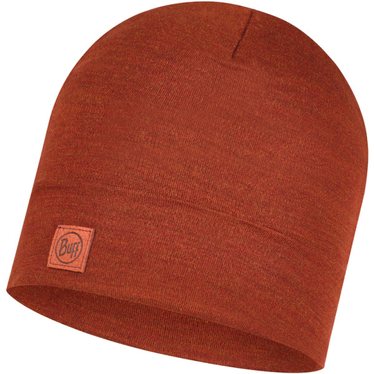 Buff Merino Heavyweight Beanie - Solid Sienna - Unisex - OneSize