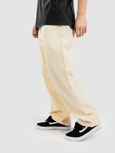 Paterson Cord Blocked Pants valkoinen