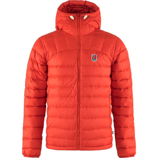 Talvitakki Fjällräven Expedition Pack Down Hoodie M - True Red - Miehet - L