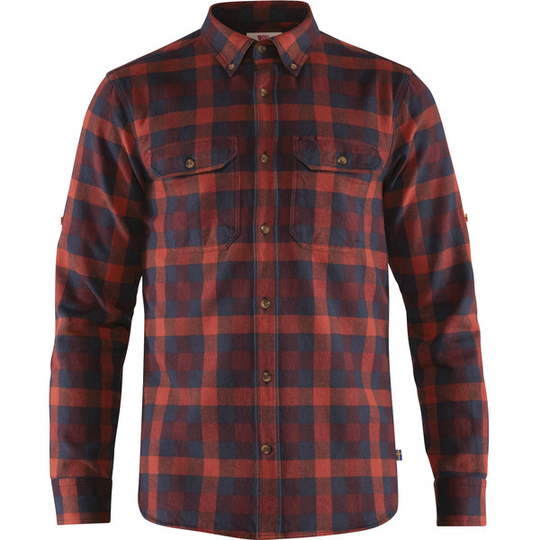 Fjällräven Skog Shirt M - Navy - Miehet - L