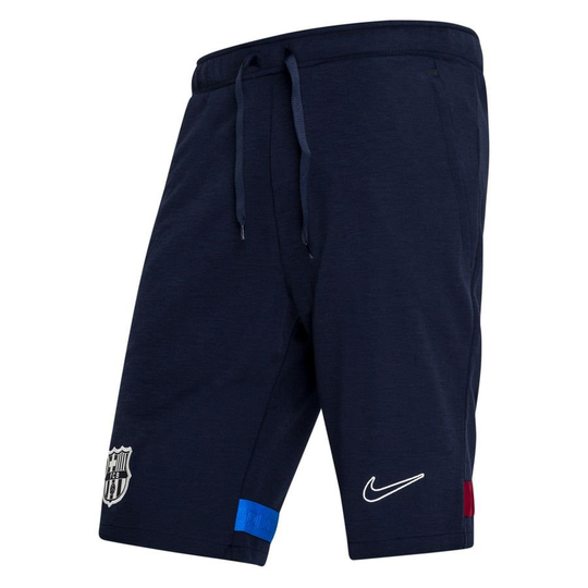 Barcelona Shortsit Dri-FIT Fleece - Navy/Sininen/Punainen
