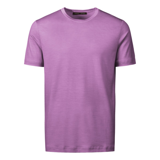 Formal Friday Ultrafine Merino T-shirt - Lavender - Unisex - XXS
