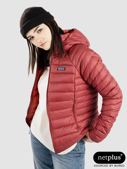 Patagonia Down Sweater Hoody Insulator Jacket punainen