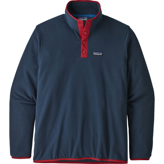 Patagonia M' S Micro D Snap-t P/o - New Navy W/classic Red - Miehet - XL