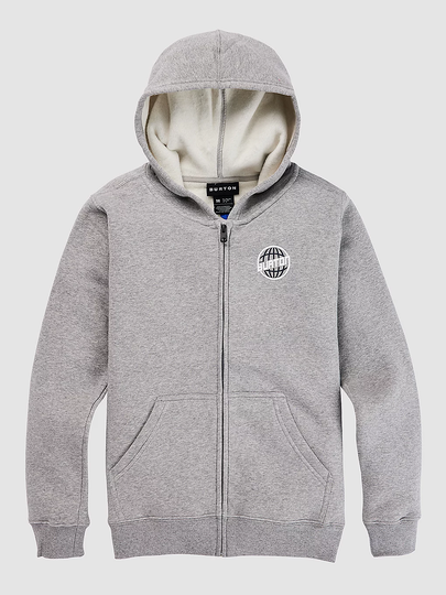 Burton Westdale Zip Hoodie harmaa