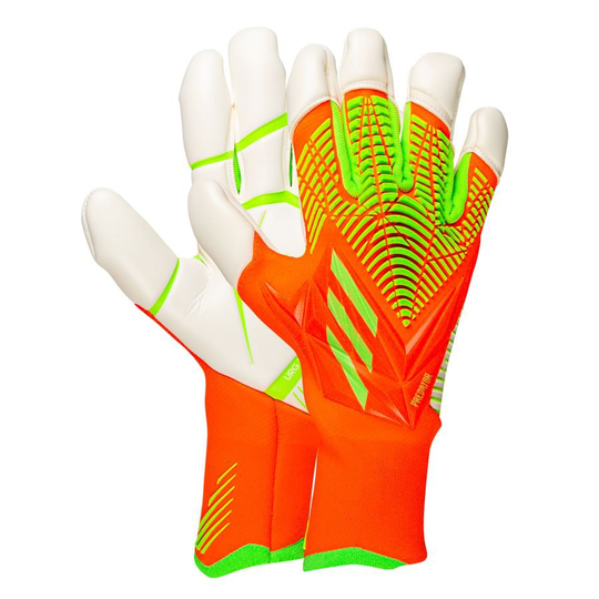 adidas Maalivahdin Hanskat Predator Pro Hybrid PC Game Data - Punainen/Vihreä