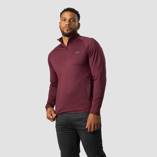 Ultimate Training 1/4 Zip, Burgundy