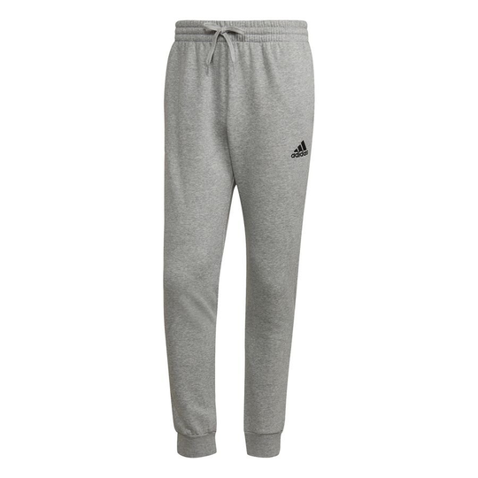 adidas Collegehousut Essentials Fleece Tapered - Harmaa/Musta