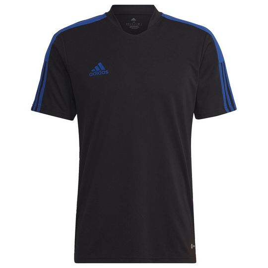 adidas T-paita Tiro Essentials - Musta/sininen, koko Medium