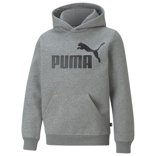PUMA Huppari Essentials Big Logo - Harmaa/Musta Lapset