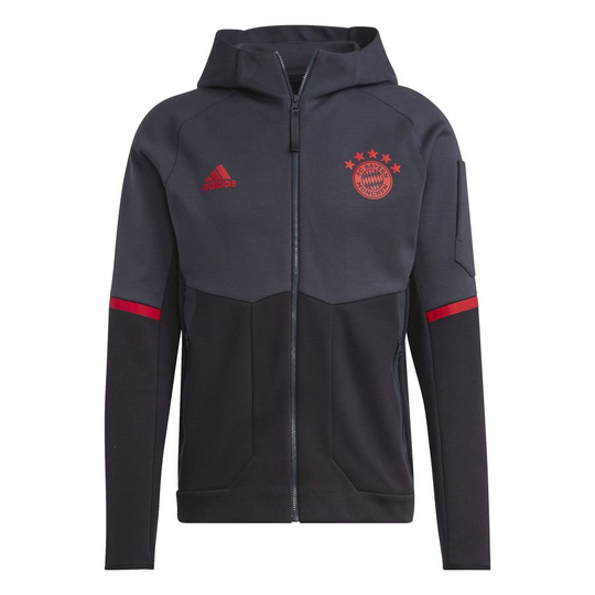 Bayern München Takki Anthem EU 2022/23 - Musta/Harmaa - adidas, koko Medium