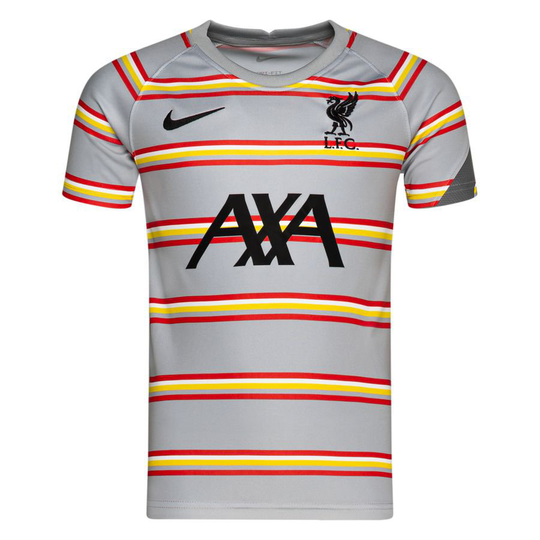 Liverpool Treenipaita Pre Match - Harmaa/Musta Lapset
