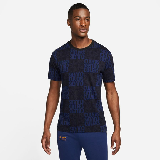 Barcelona T-paita Voice - Musta/Navy