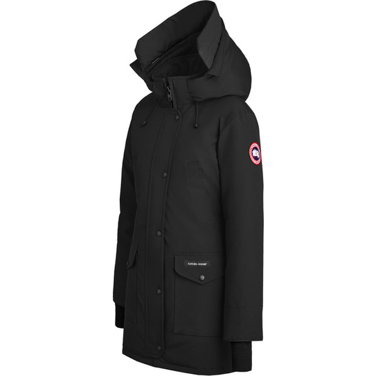 Talvitakki Canada Goose Trillium Parka - Notched Brim - Black - Naiset - M