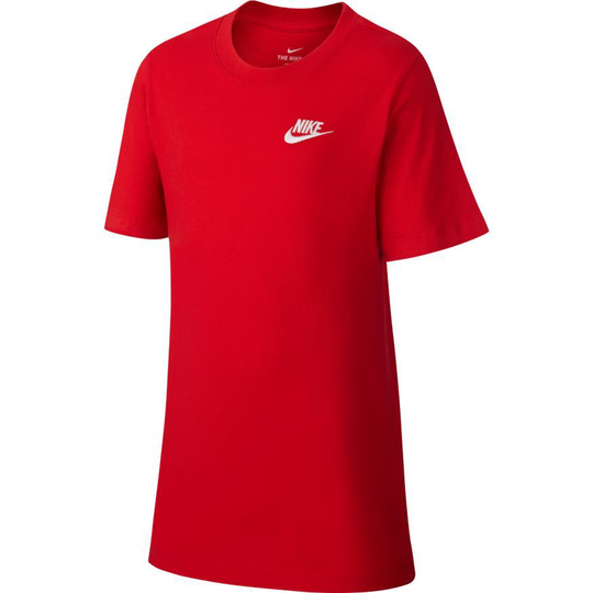 Nike T-paita Nsw Futura - Punainen/valkoinen Lapset, koko S: 128-137 cm