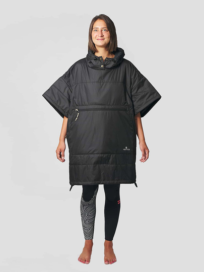 Voited DryCoat Surf Poncho musta