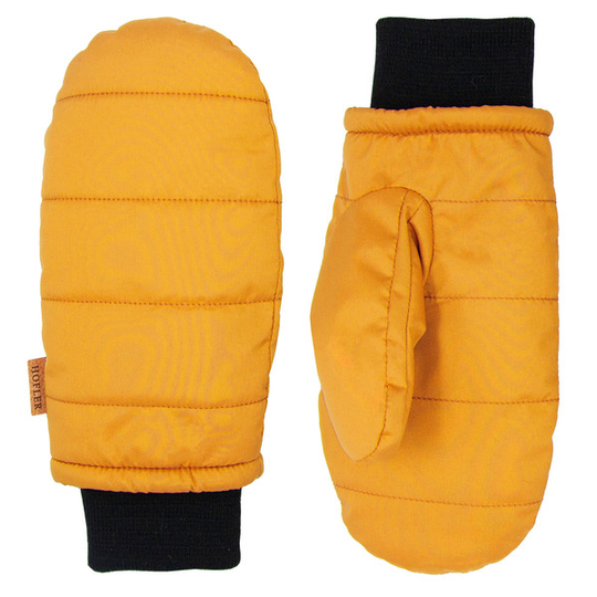 Hofler Saana Puffer Mitten - Yellow - Naiset - 9