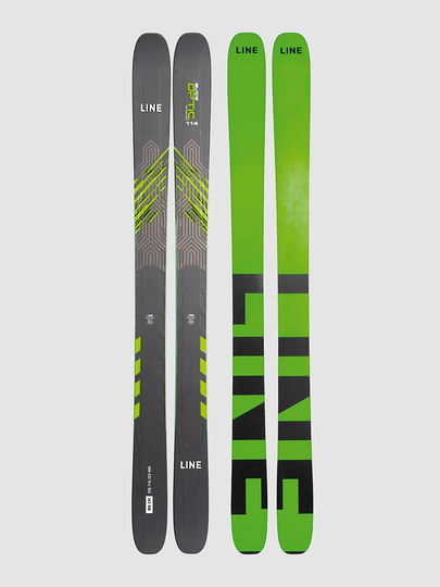 Line Blade Optic 114mm 178 2023 Skis musta