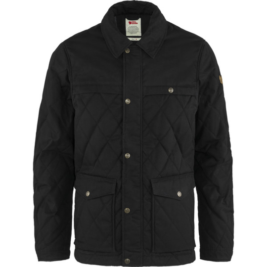 Fjällräven Övik Wool Padded Jacket M - Black - Miehet - L