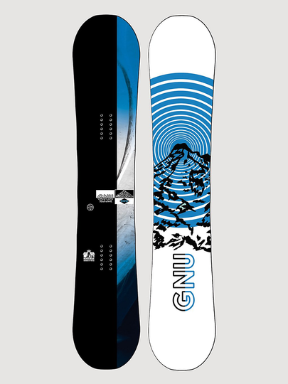 Gnu Gwo 147 2023 Snowboard musta
