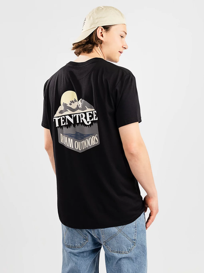 Tentree Roam Outdoors T-Shirt musta
