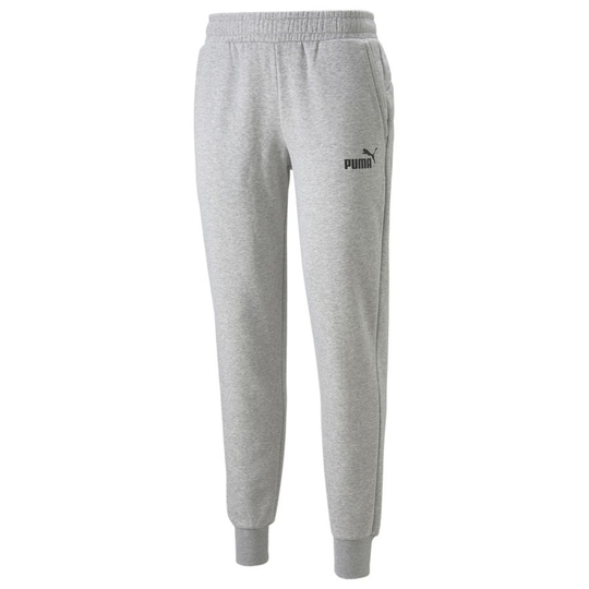 PUMA Collegehousut Essentials Logo - Harmaa, koko Large