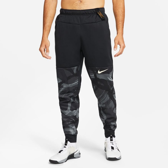 Nike Treenihousut Therma-FIT - Musta/Valkoinen