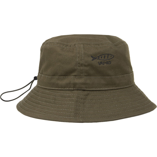 VAI-KO Kalavale Bucket Hat - Dark Olive - Unisex - OneSize