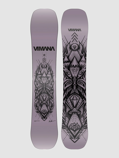 Vimana The Ennitime All Mountain 149 2023 Snowboard pinkki