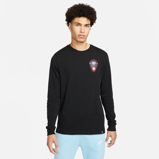 Englanti T-paita Premium L/s - Musta - Nike, koko Medium