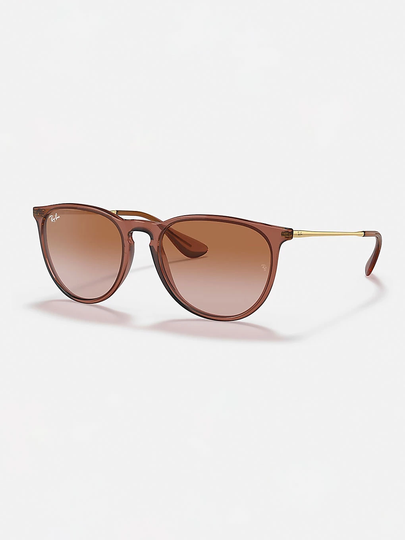 Ray-Ban Erika 0RB4171 Transparent Light Brown Sunglasses harmaa