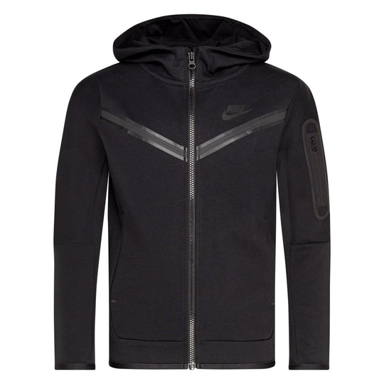 Nike Huppari NSW Tech Fleece - Musta Lapset