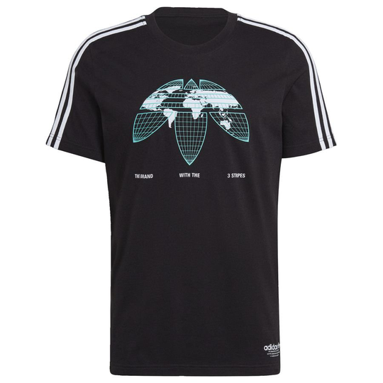 adidas Originals T-paita United - Musta, koko Medium