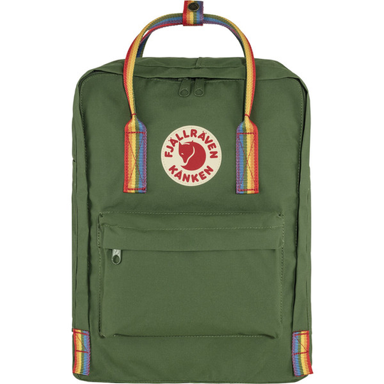 Fjällräven Kånken Rainbow - Spruce Green-rainbow Pattern - Unisex - OneSize