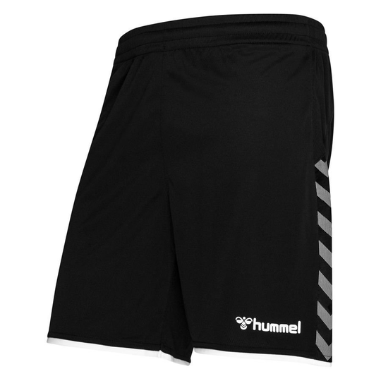 Hummel Shortsit Authentic Poly - Musta/Valkoinen
