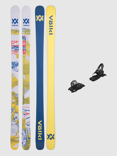 Völkl Revolt 81mm 168 + Squire 10 2023 Ski Set kuviotu