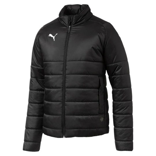 PUMA Untuvatakki Liga Casuals - Musta/valkoinen Lapset, koko YM/140 cm