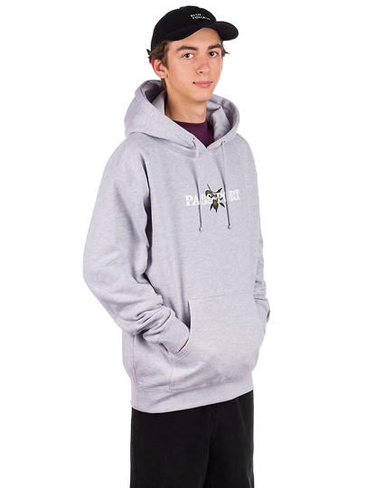 Pass Port Olive Puff Print Hoodie harmaa