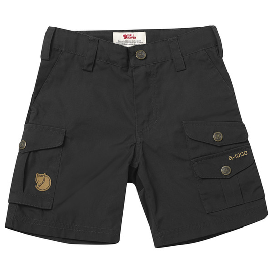 Fjällräven Kids Vidda Shorts - Dark Grey - Lapset - 116